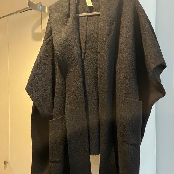Free People Sweaters - Free People “All I Need Cozy Hooded Duster” pocket poncho